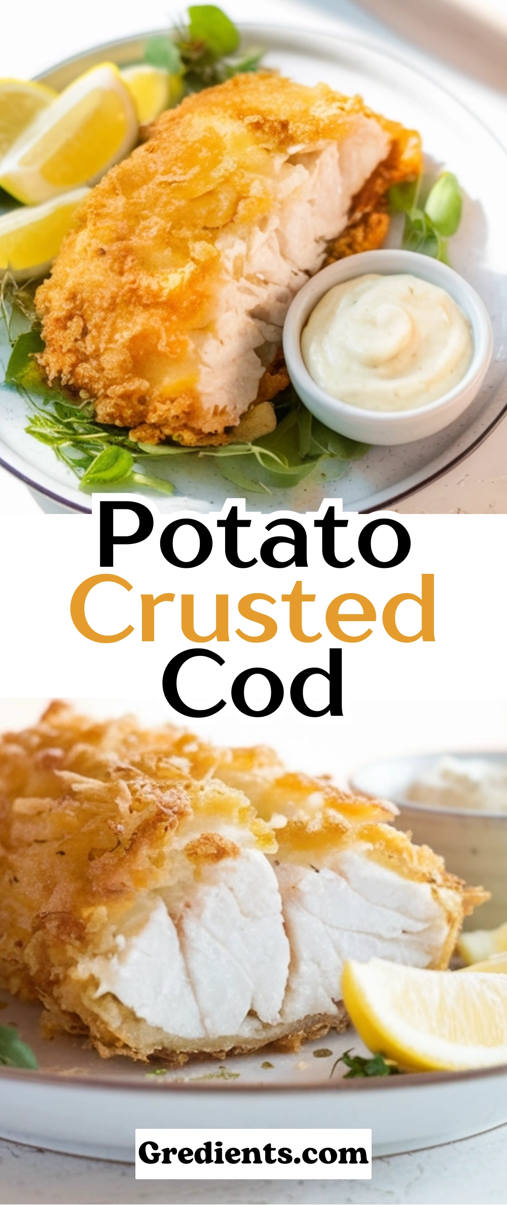 Potato Crusted Cod