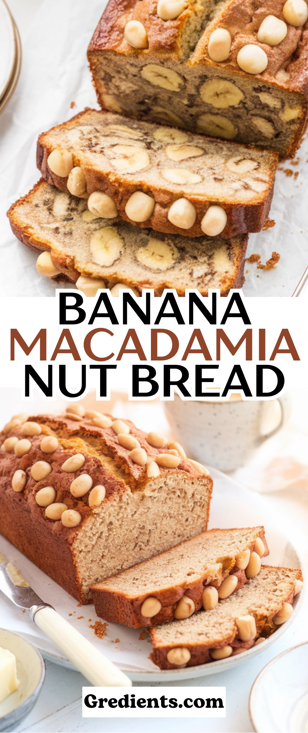 BANANA MACADAMIA NUT BREAD